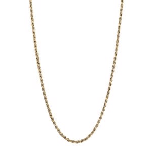 Nordahl Jewellery - BORG52 snoet halskæde i forgyldt sølv 825 788-3